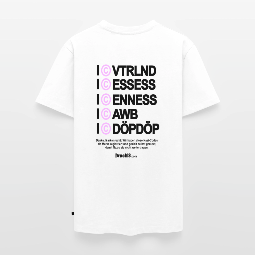 Copyright T-Shirt - Weiß