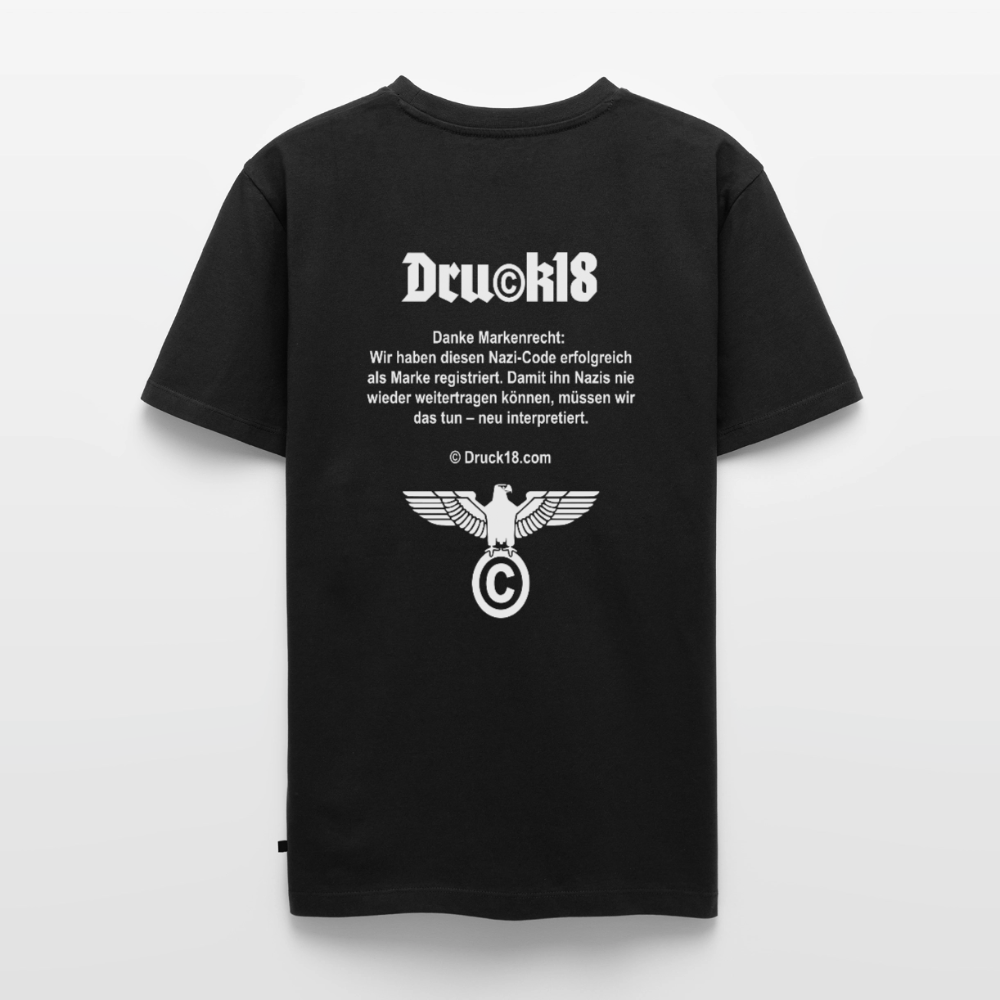 I copyright ENNESS T-Shirt - Schwarz