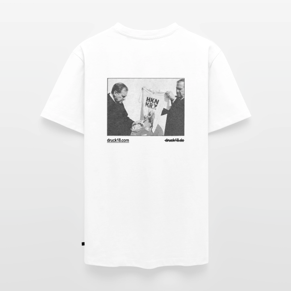 Druck 18 "Lawyer" T-Shirt - Weiß