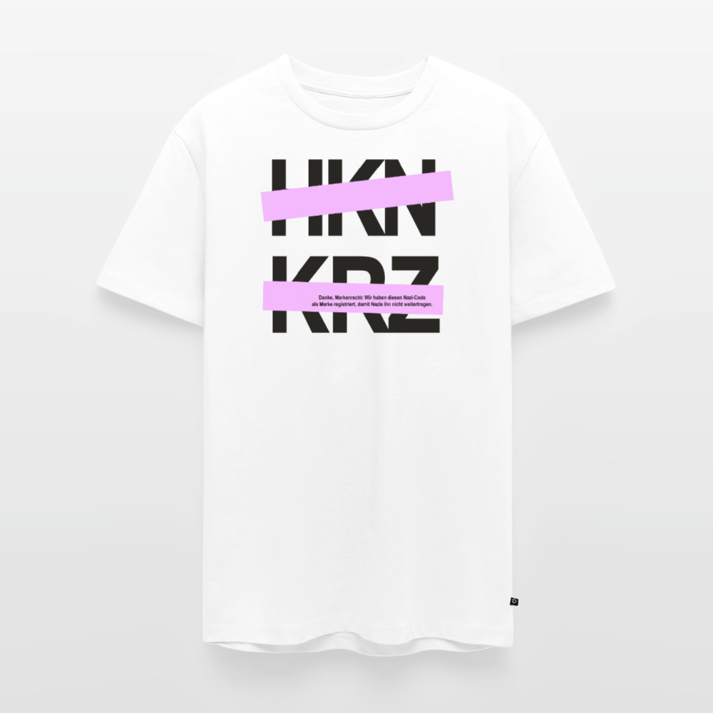 H-K-N-K-R-Z- T-Shirt - Weiß