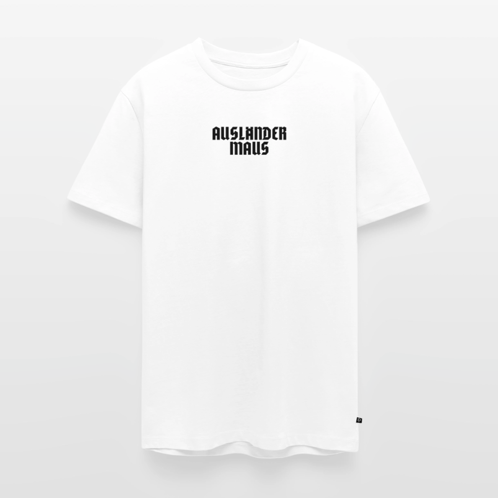 Ausländer Maus "Fraktur" T-Shirt - Weiß