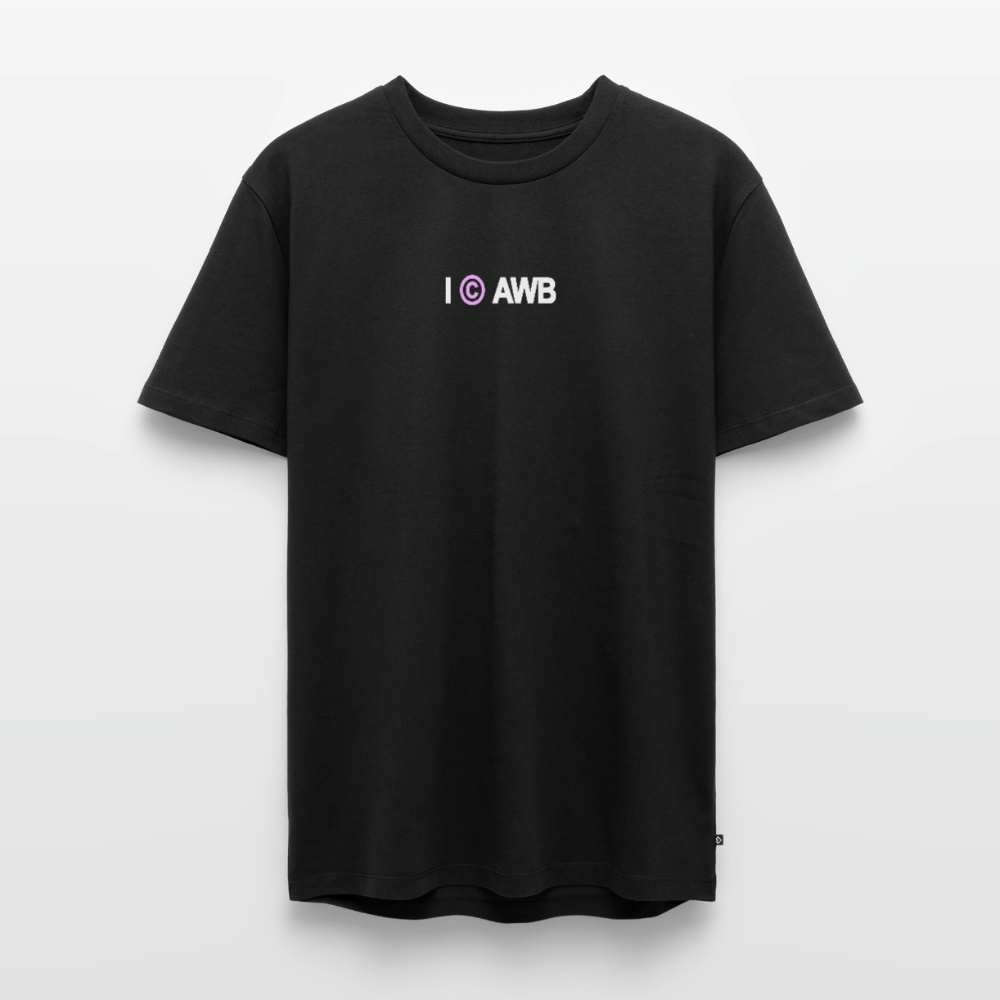 I copyright AWB T-Shirt - Schwarz