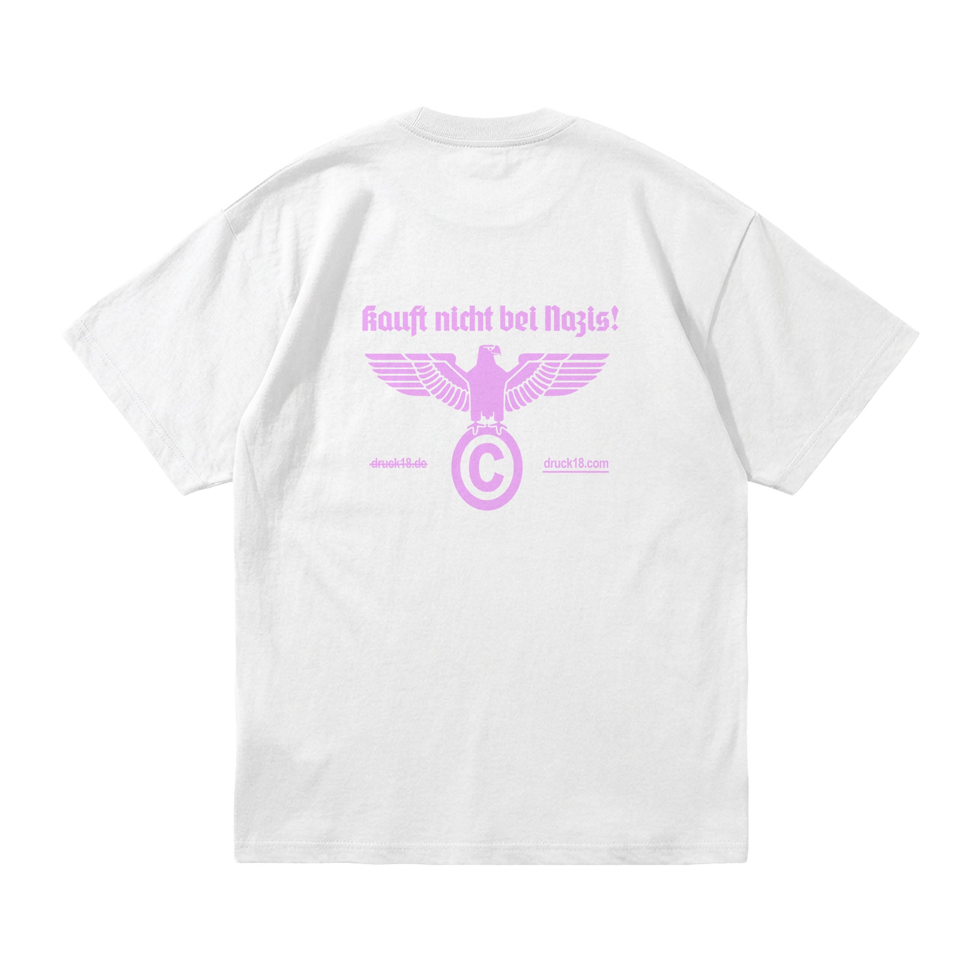 Druck18 "Kauft nicht bei Nazis" T-Shirt