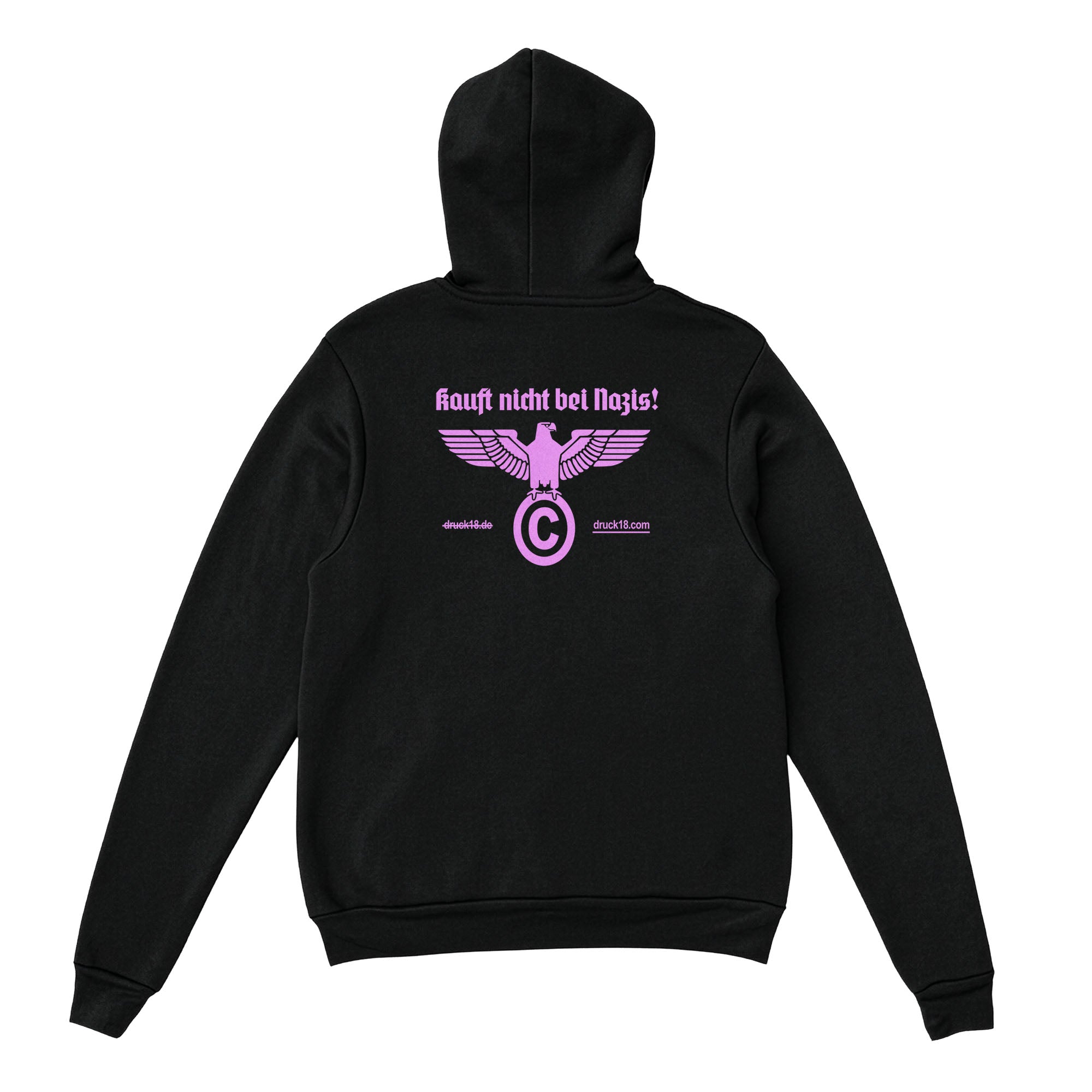 Druck18 "Kauft nicht bei Nazis" Hoodie