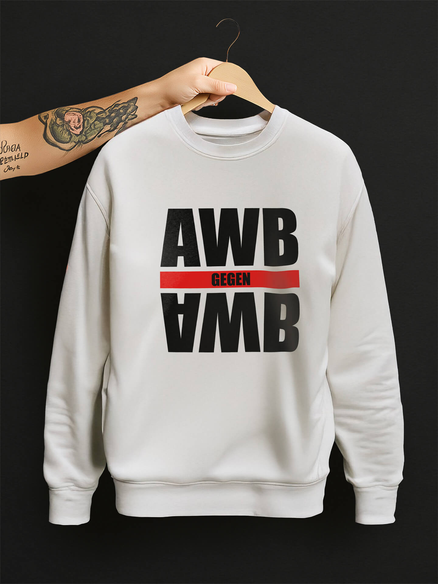 AWB gegen AWB Pullover