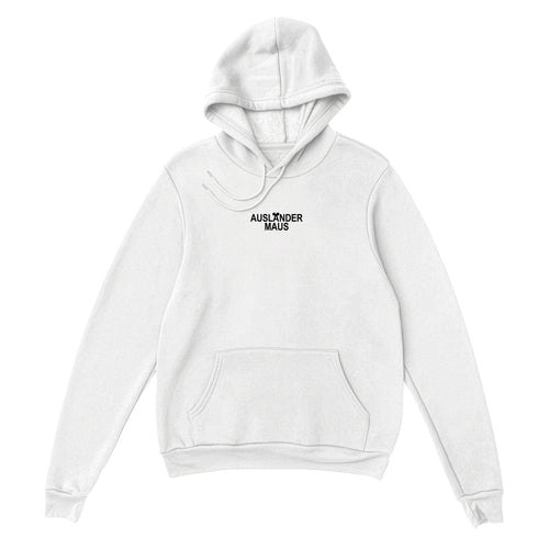 Ausländer Maus "Ohren" Hoodie - Weiß / XS