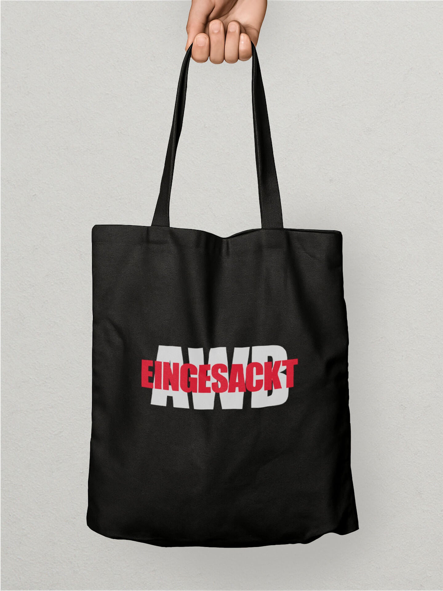 AWB eingesackt Tragetasche
