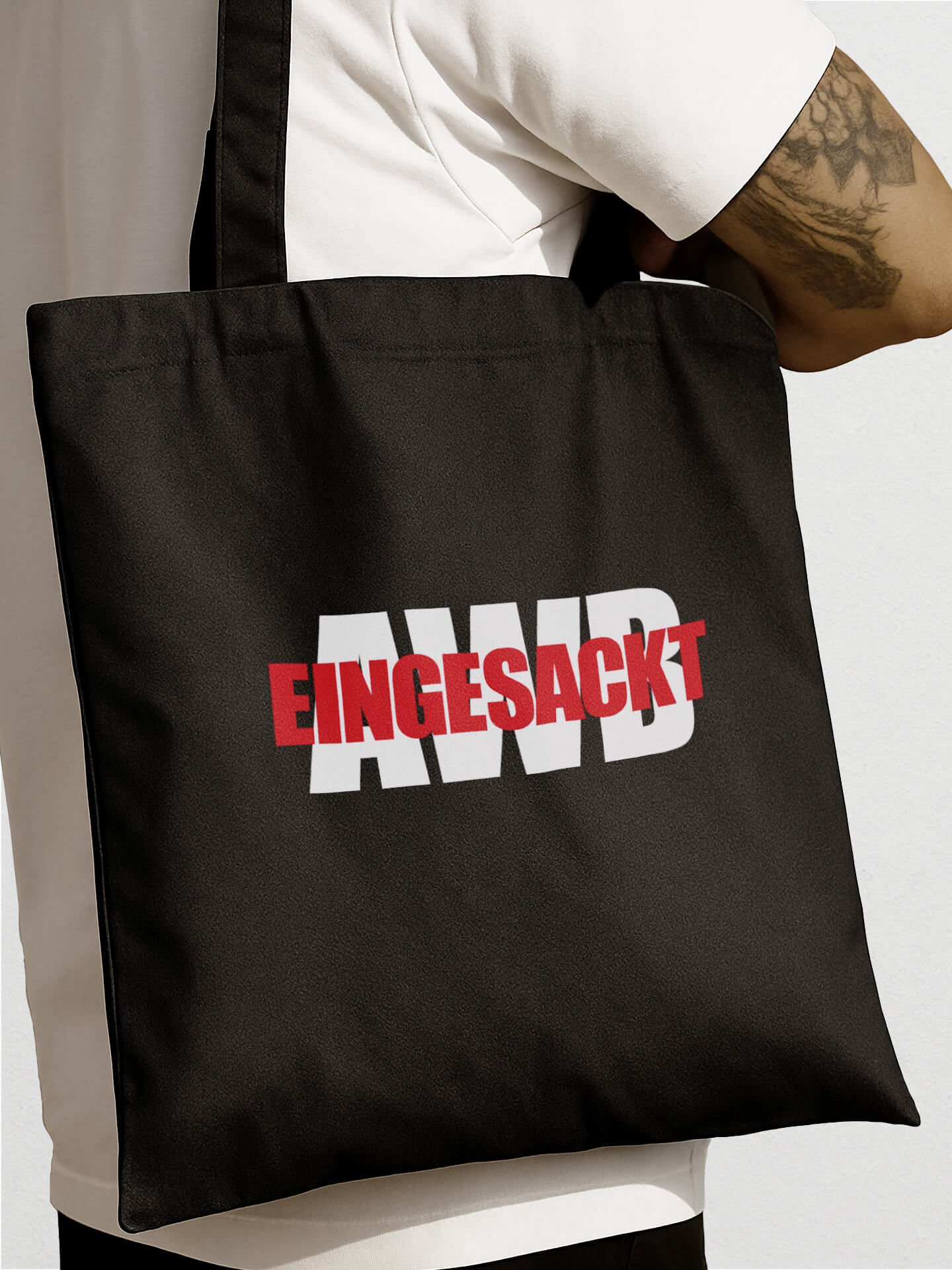 AWB eingesackt Tragetasche