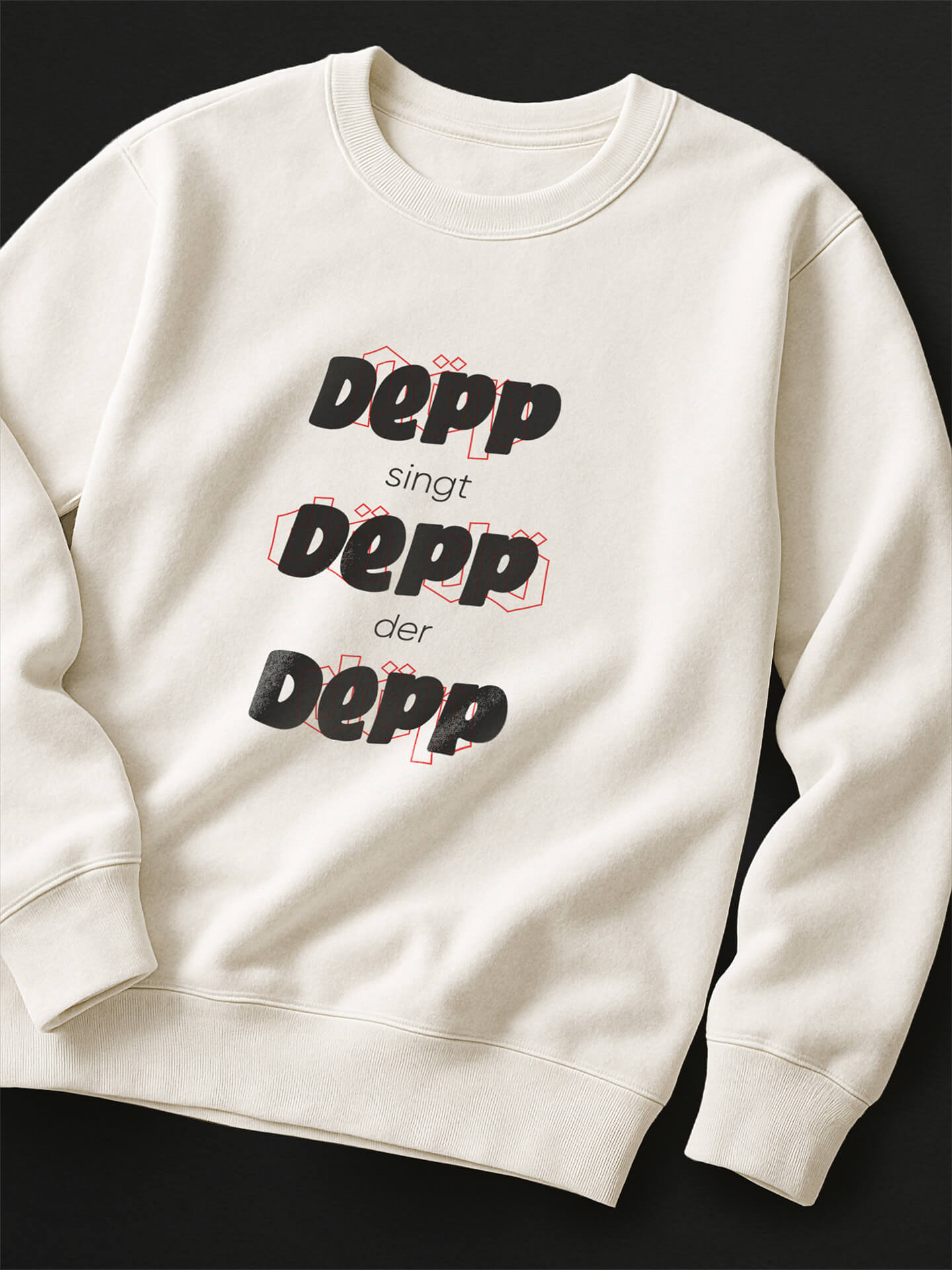 Döp singt der Depp Pullover