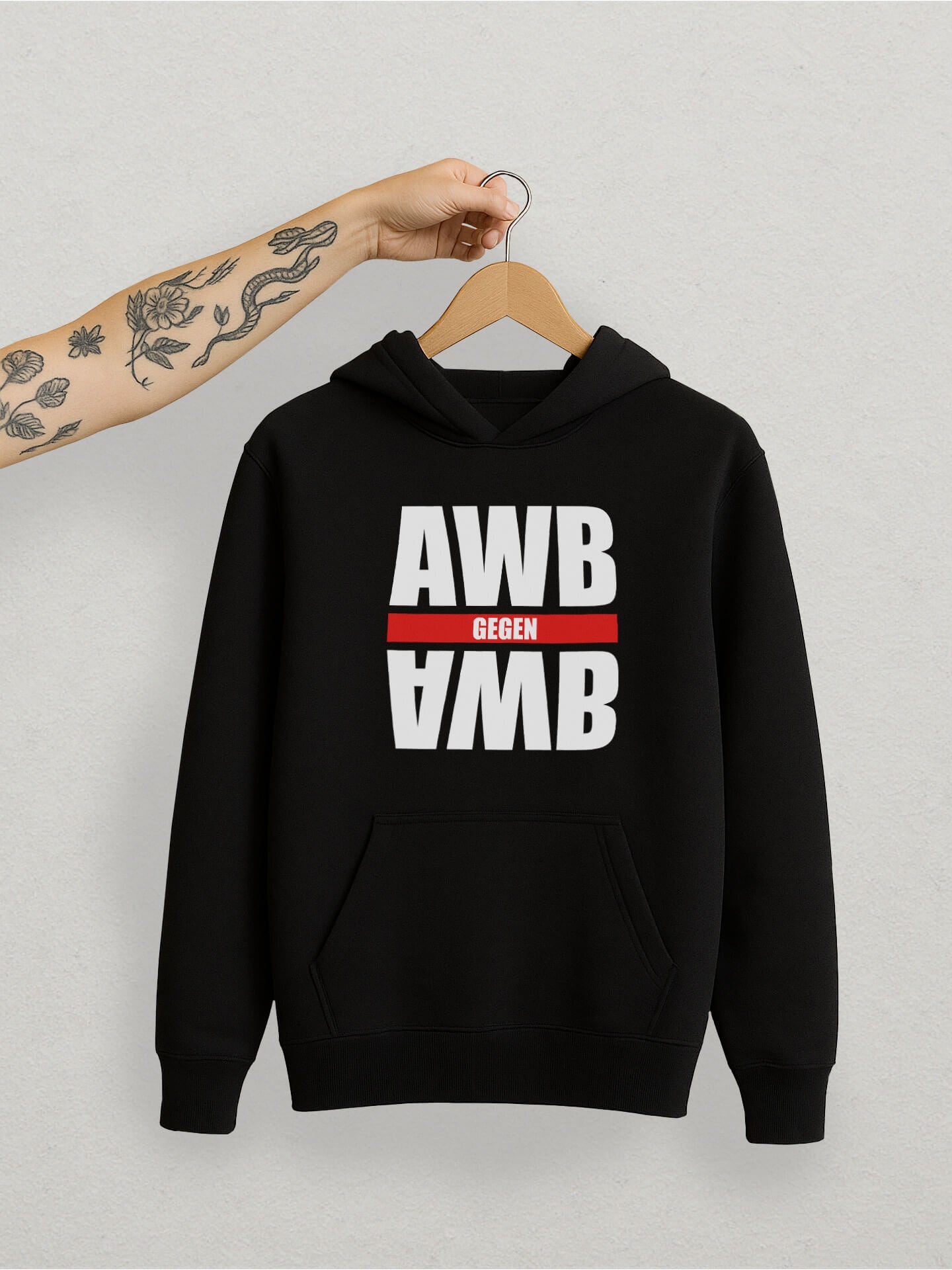 AWB gegen AWB Hoodie