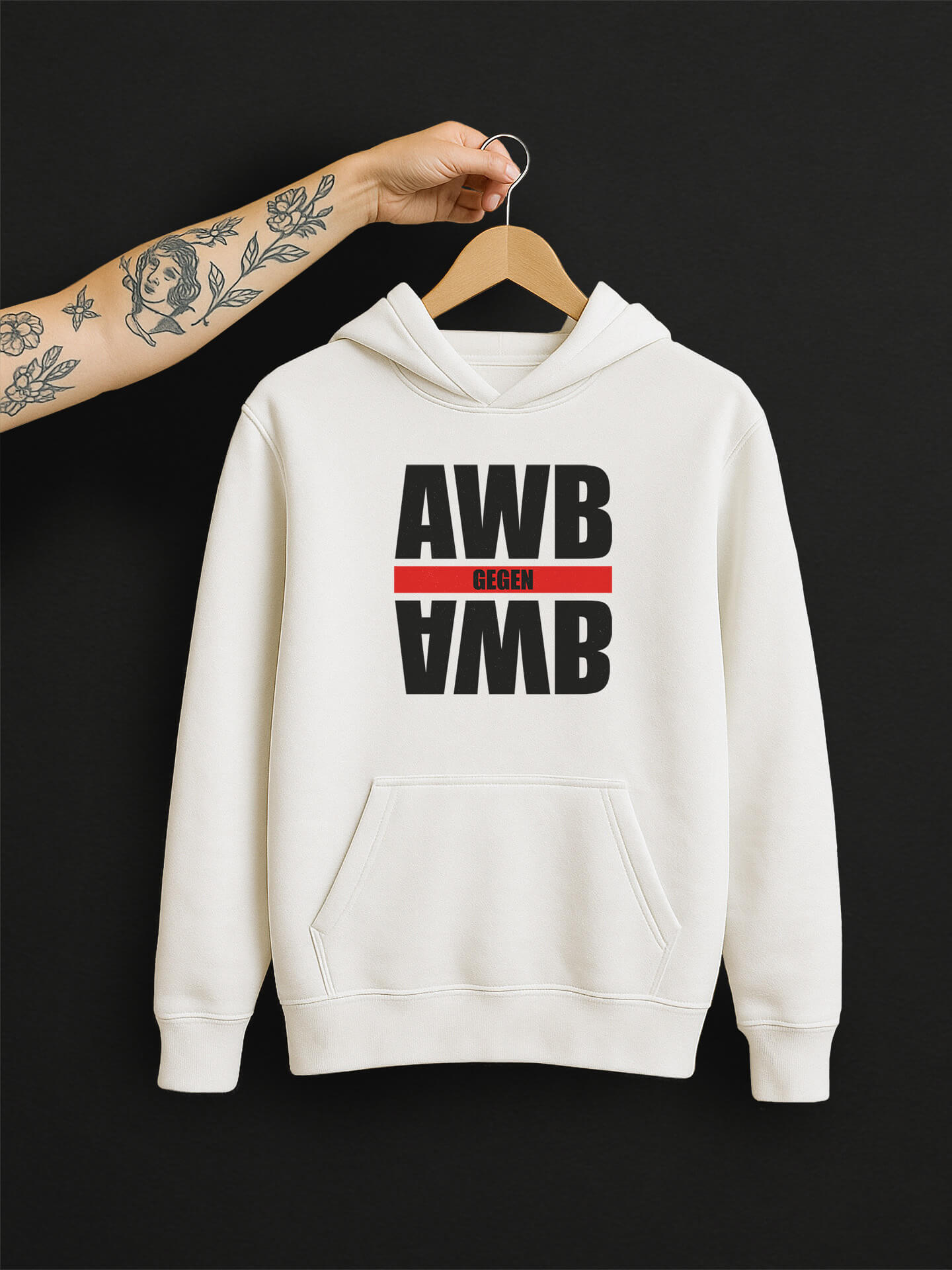 AWB gegen AWB Hoodie