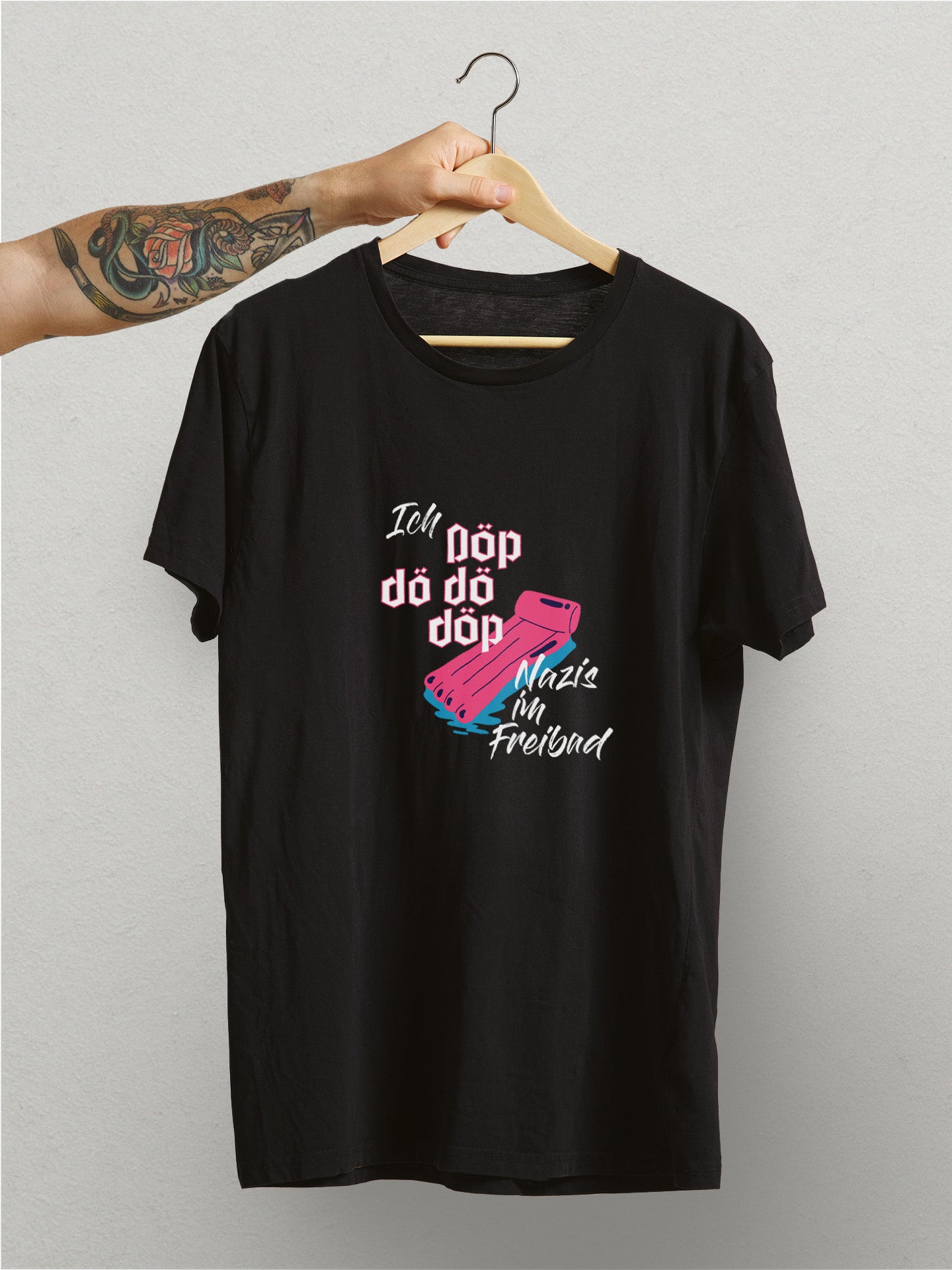 Ich Döp Nazis im Freibad T-Shirt